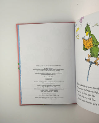 Oh Say Can You Say? by Dr. Seuss – Hardcover Beginner Book