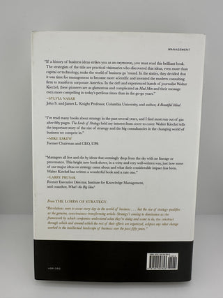 Lords of Strategy Walter Kiechel NEW Hardcover HBR