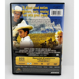 The Big Country DVD Gregory Peck Charlton Heston Burl Ives 1958 Western Movie