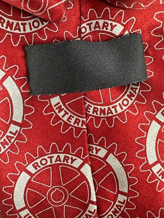 Rotary International Rocky Mountain Rendezvous SLC Red Tie