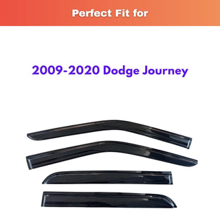2009-2020 Dodge Journey Window Visors Rain Guards Vent Deflectors 4PC KPY