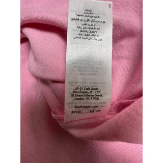 boohooMAN Pink Hotels & Resorts Graphic T-Shirt Medium
