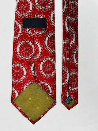 Rotary International Rocky Mountain Rendezvous SLC Red Tie