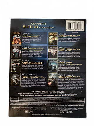 Harry Potter Complete 8-Film Collection 8-Disc Blu-Ray Set