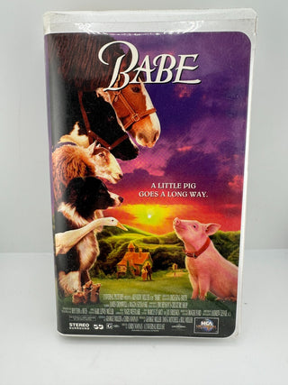 Babe VHS 1995 MCA Universal Home Video Clamshell Family Movie G