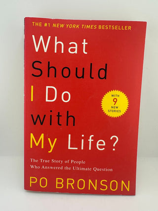 What Should I Do With My Life Po Bronson Paperback