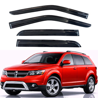2009-2020 Dodge Journey Window Visors Rain Guards Vent Deflectors 4PC KPY