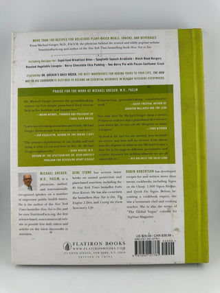 How Not to Die Cookbook Michael Greger 2017 Hardcover