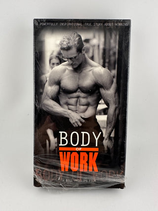 Body of Work VHS 1996 Bill Phillips Fitness Documentary - RARE FIND!