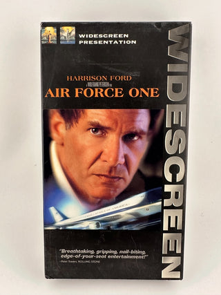 Air Force One VHS 1997 Harrison Ford Gary Oldman Widescreen Columbia Pictures