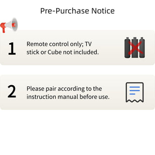 ORQRQO Voice Replacement Remote for Fire TV Stick 4K Max Lite Cube Smart TV