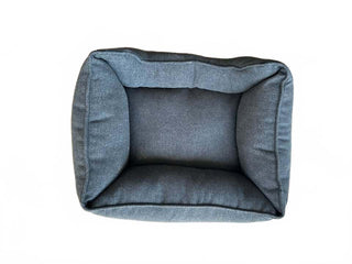 2 Pack Soft Plush Orthopedic Dog Beds in Gray and Dark Gray