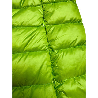 Women’s Lime Green Packable Puffer Vest Lightweight Quilted Zip Pocket