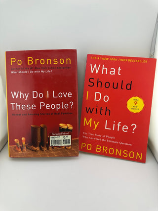 Po Bronson 2 Book Lot Why Do I Love These People + My Life