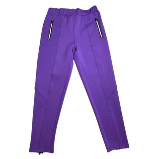 CEGOLFS Womens Small Purple 2 Piece Golf Track Suit Pullover Pants