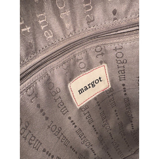 Margot New York Black Leather Crossbody Bag with Adjustable Strap