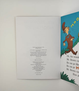 📚 Mr. Brown Can Moo! Can You? by Dr. Seuss Official UK Edition
