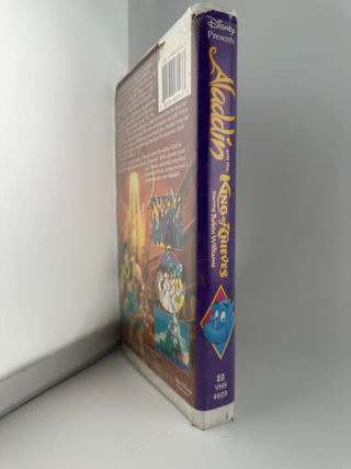 Aladdin and the King of Thieves VHS Disney Masterpiece Collection Tested Works