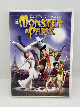 A Monster in Paris DVD 2013 Animated Family Movie Europacorp