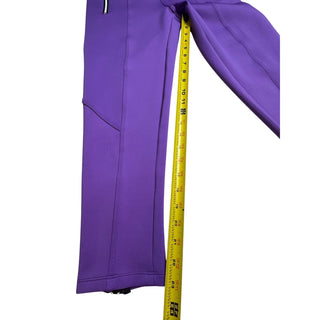 CEGOLFS Womens Small Purple 2 Piece Golf Track Suit Pullover Pants