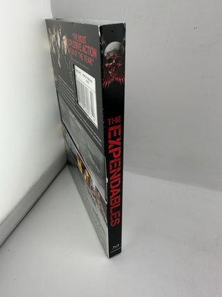 The Expendables Blu-ray DVD 3-Disc Combo Slipcover Stallone Statham No Digital