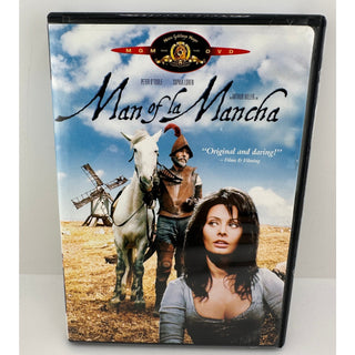 Man of La Mancha DVD 1972 Peter O'Toole Sophia Loren Widescreen MGM Musical