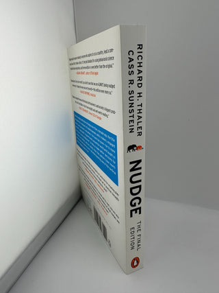 Nudge Final Edition Thaler Sunstein NEW Behavioral Economics