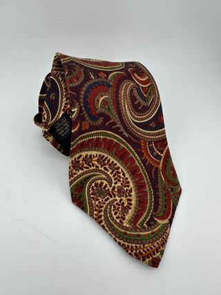 XMI 325 Series Handmade Silk Paisley Tie for Nordstrom