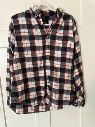 Ben Sherman Men's Medium Plaid Button-Up Shirt