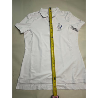 Ping Womens White Solheim Cup Finca Cortesin Polo Shirt 2023