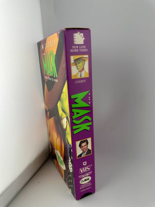 The Mask VHS 1995 Jim Carrey New Line Home Video Comedy Digitally Mastered