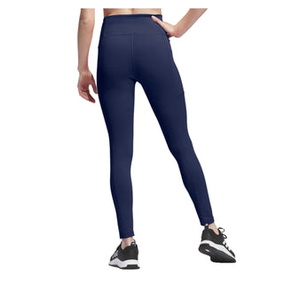 adidas Women’s 7/8 Leggings High Rise Navy Blue Workout w Pocket XL