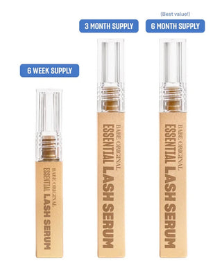 Babe Original Essential Lash Serum 3 Pack - Eyelash Enhancer
