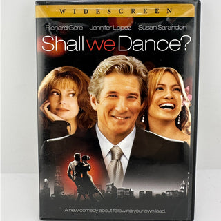Shall We Dance DVD 2004 Widescreen Richard Gere Jennifer Lopez Susan Sarandon