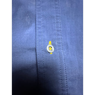 Ariat Rebar Men's Navy Short Sleeve Button-Up Work Shirt M