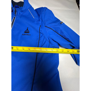 Murray Golf Castle Stuart Men's L Blue Full Zip Performance Jacket