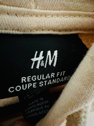 Beige New York City 83 Graphic Hoodie Sweatshirt