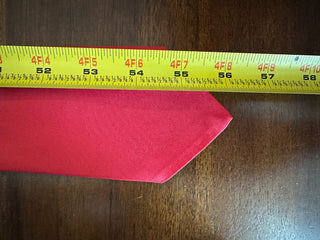 Vintage Red 'Go Blue' Sailboat Patterned Tie
