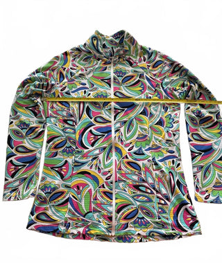 IBKUL Women's Small Full Zip Lightweight Jacket with Collar