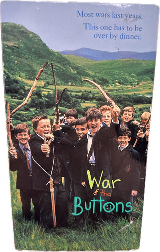 War of the Buttons VHS 1994 RARE FIND Warner Home Video Tested
