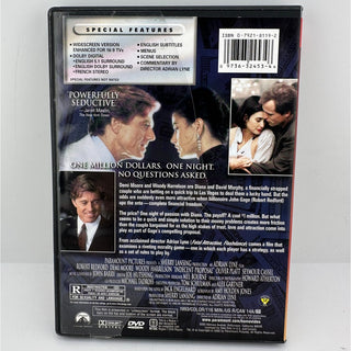 Indecent Proposal DVD 1993 Robert Redford Demi Moore Woody Harrelson Widescreen