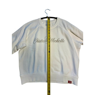Sportiqe Chateau Ste Michelle White Crewneck Sweatshirt Medium