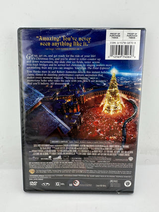 The Polar Express DVD Widescreen Tom Hanks Family Holiday Movie SEALED