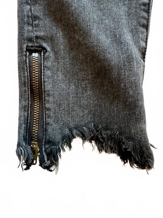 American Eagle Black High Rise Legging Jeans with Zipper