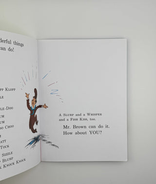 📚 Mr. Brown Can Moo! Can You? by Dr. Seuss – Paperback Edition 🐮📘