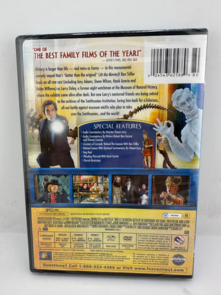 Night at the Museum Battle of the Smithsonian DVD Ben Stiller Sealed New