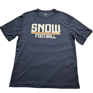 Snow Football Men’s Medium Navy Performance T-Shirt Universal Athletic