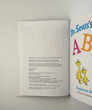 📘 Dr. Seuss’s ABC Hardcover Book – Beginner Books Series – Fun & Educational!