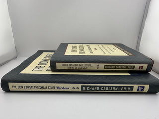 Richard Carlson Don't Sweat Small Stuff Book & Workbook Set