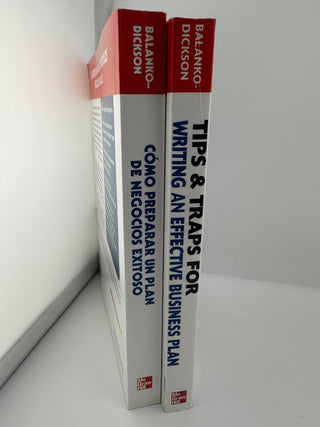 Business Plan Books English Spanish Balanko-Dickson Lot